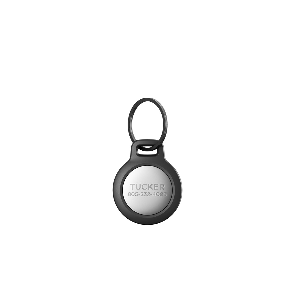 Nomad Rugged Keychain for AirTag - Black