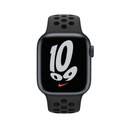 Apple Watch Nike Series 7 Midnight Aluminium Case with Anthracite/Black Nike Sport Band