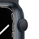 Apple Watch Series 7 Midnight Aluminium Case with Midnight Sport Band