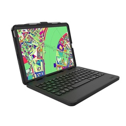 [103107270] ZAGG Rugged Book for 10.9-inch iPad Air (4th & 5th Gen) and 11-inch iPad Pro - Black