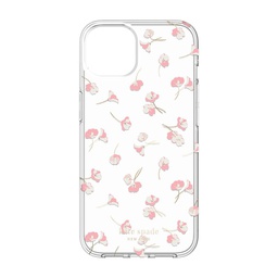 [KSIPH-191-FPBL] kate spade NY Defensive Hardshell Case for iPhone 13 - Falling Poppies