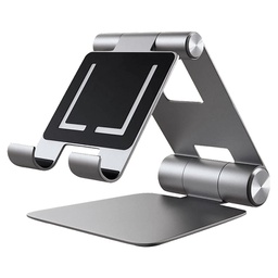 [ST-R1M] Satechi R1 Aluminum Hinge Holder Folder Stand for Mac & iPad - Space Grey
