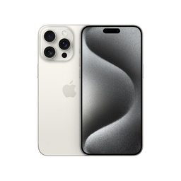 [MU6Q3VC/A-OB] Apple iPhone 15 Pro Max (256GB, White Titanium) - Open box