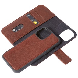[D20IPO67DW2CBN] Decoded Leather Detachable Wallet Case iPhone 12 Pro Max - Brown